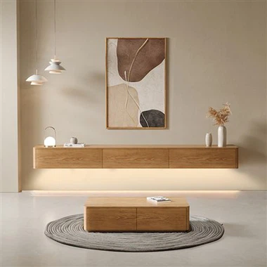 অ্যাশ ব্যহ্যাবরণ টিভি ক্যাবিনেট