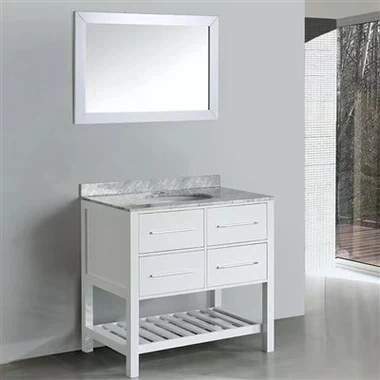 হালকা বিলাসবহুল আমেরিকান বাথরুম ভ্যানিটি